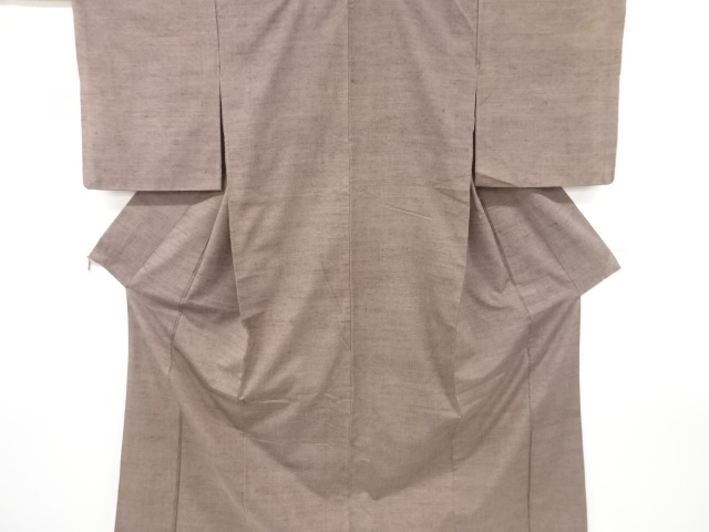 JAPANESE KIMONO / ANTIQUE KIMONO / SILK / HAND WOVEN TSUMUGI